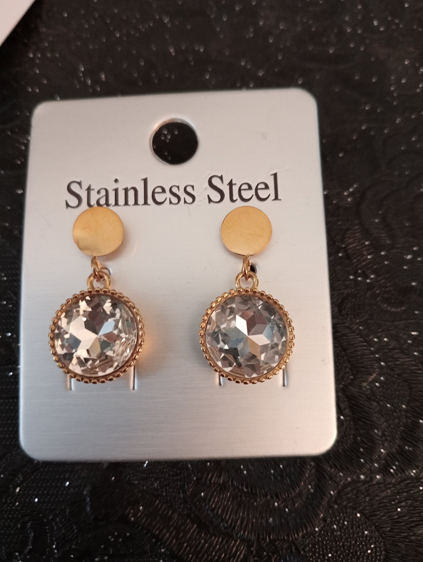 Boucles d'oreilles perle blanche
