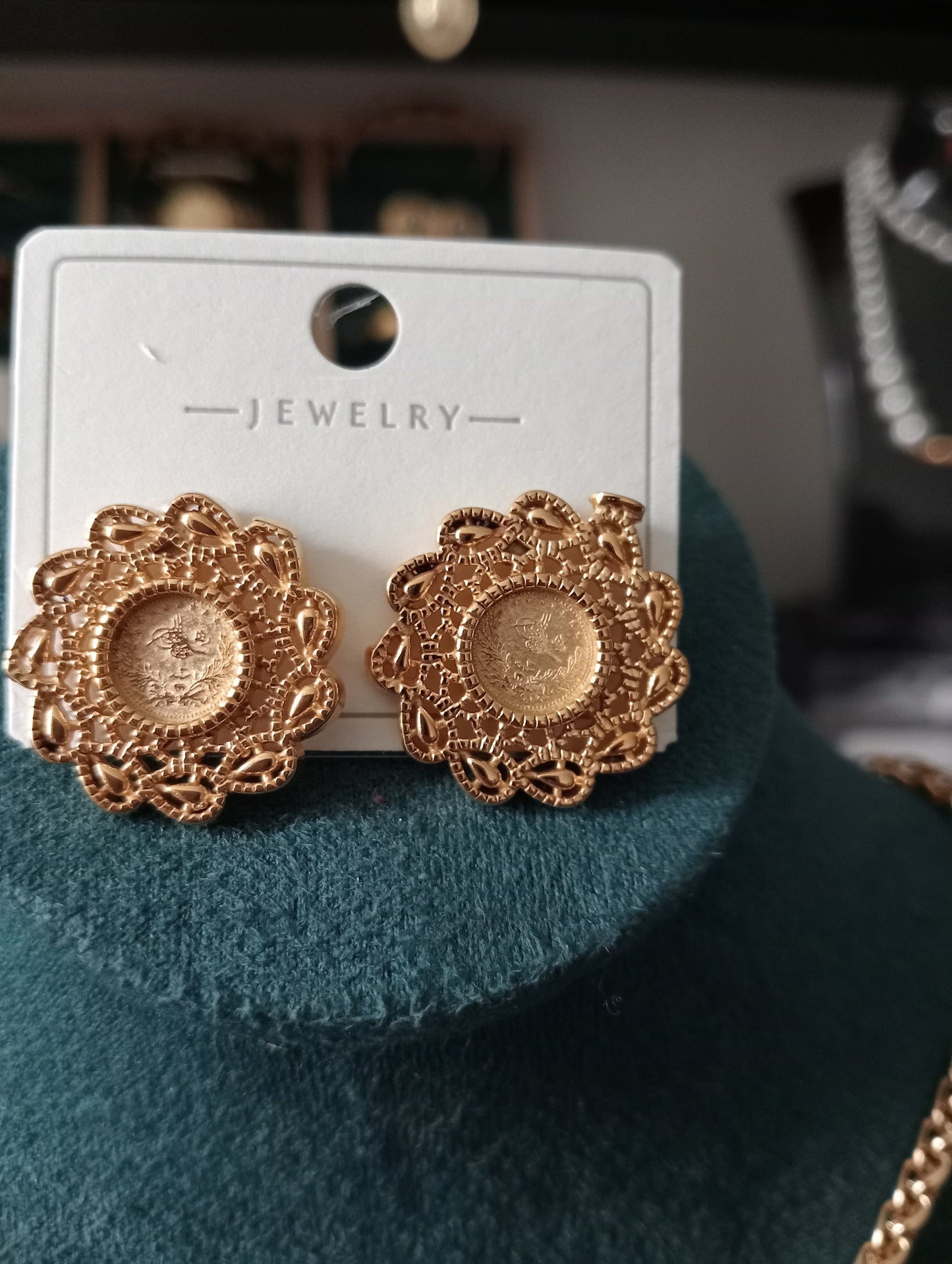 Boucles d'oreilles la médaille 🏅
