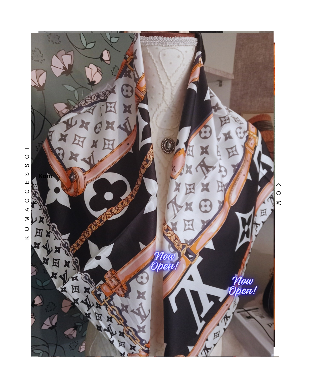 Foulard 85×85cm