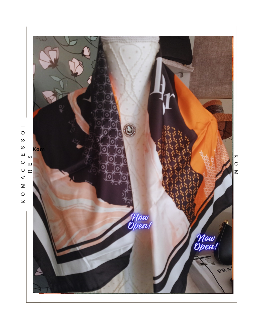 Foulard 85×85cm
