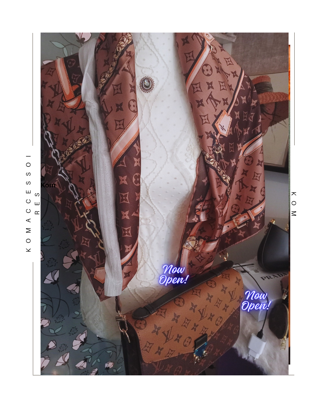 Foulard 85×85cm